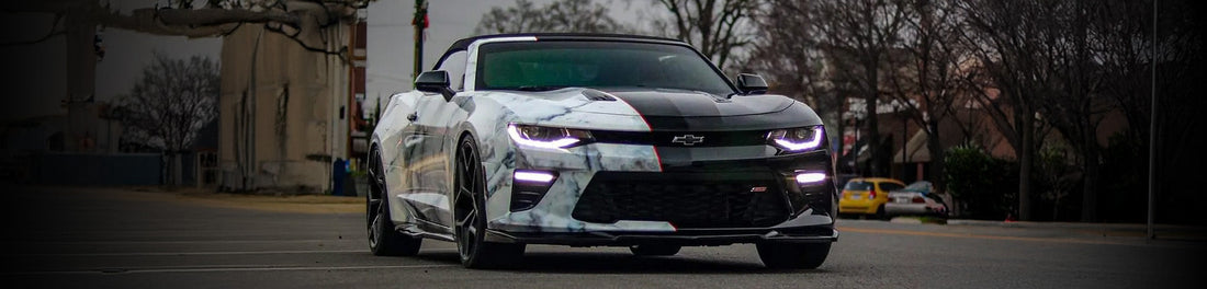 marble camaro wrap