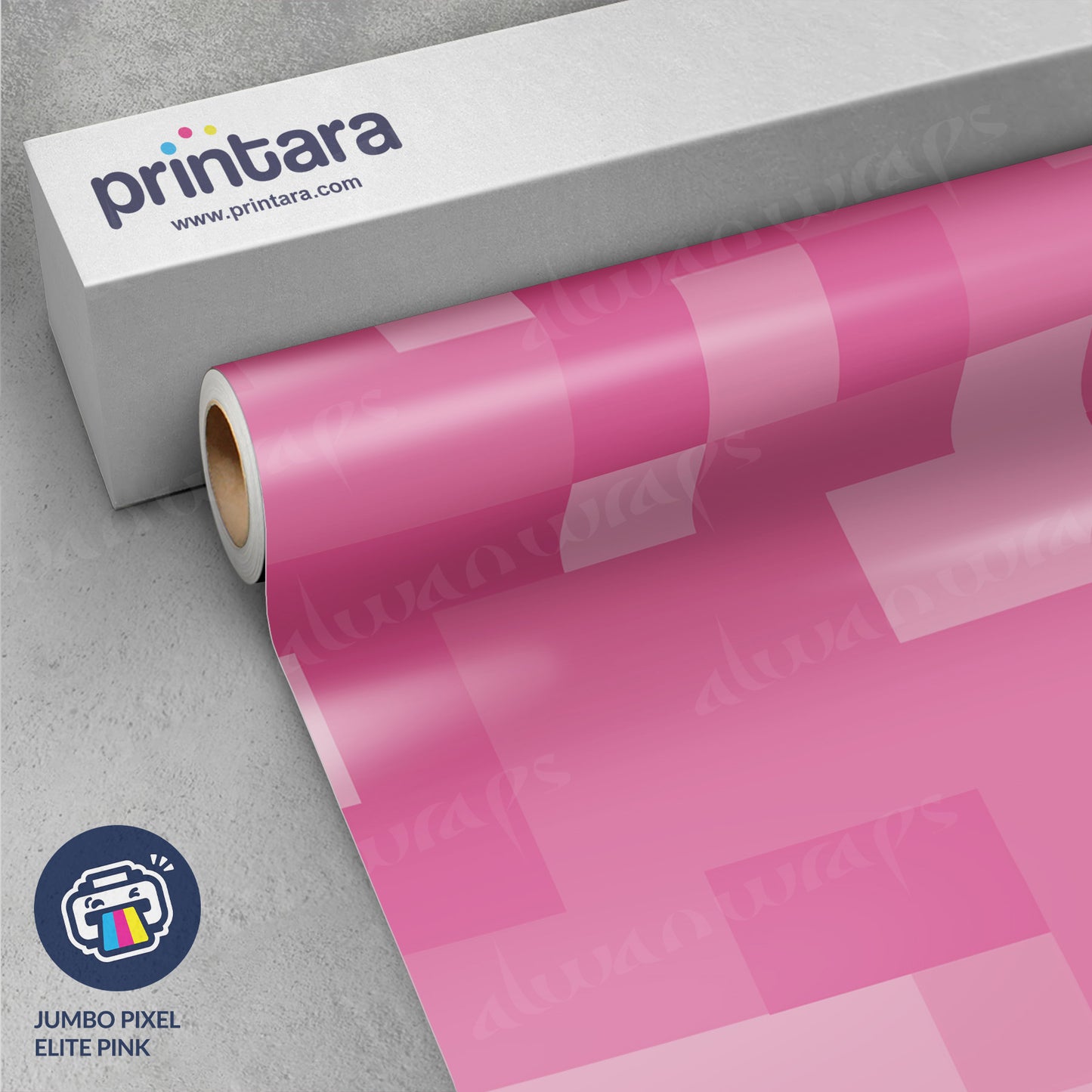 Jumbo Pixel Elite Pink Vinyl Wrap