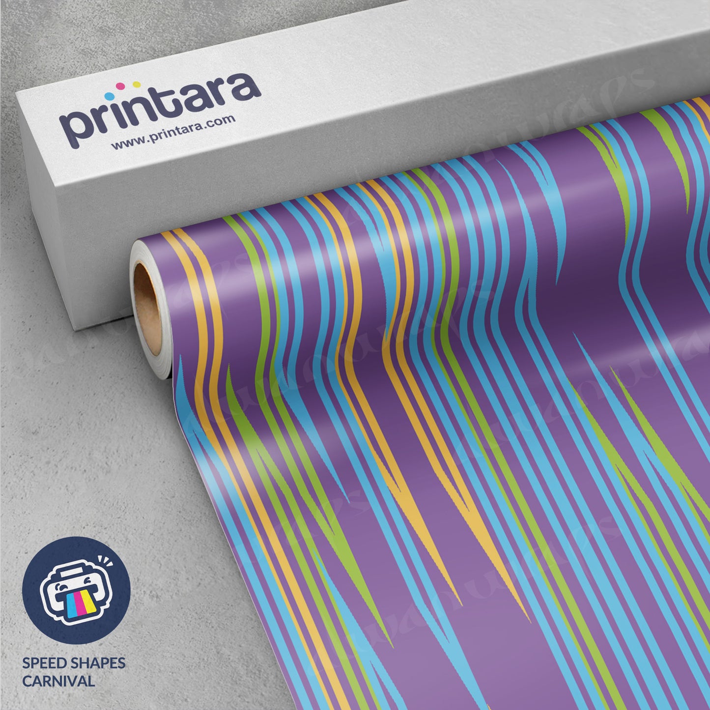 Speed Shapes Carnival Vinyl Wrap