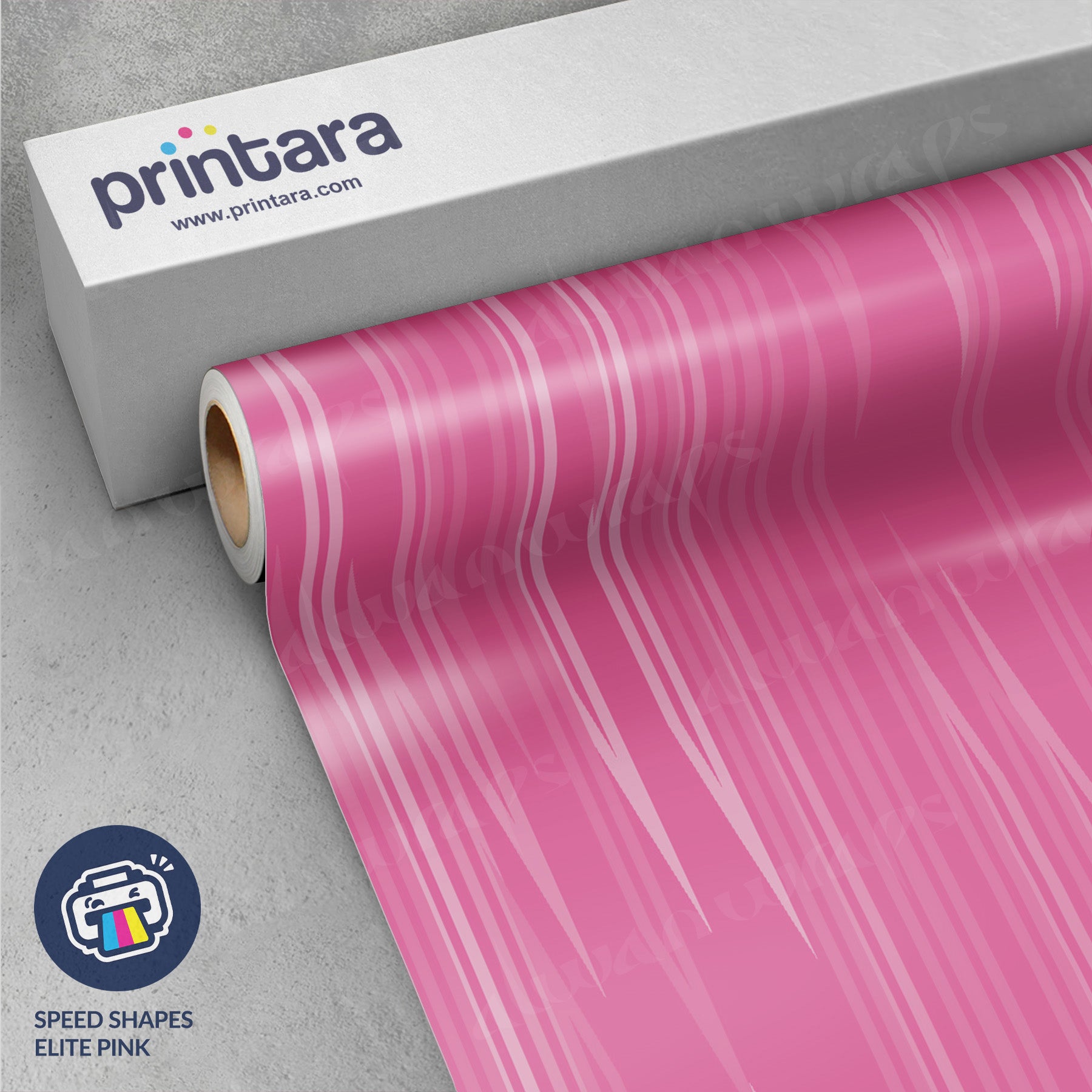Speed Shapes Elite Pink Vinyl Wrap
