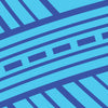 Blue Printara Crossroads Blue Vinyl Wrap