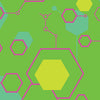 Magenta Lime Printara Hex DNA Magenta Lime Vinyl Wrap