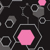 Pink Printara Hex DNA Pink Vinyl Wrap