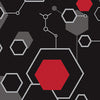 Red Printara Hex DNA Red Vinyl Wrap