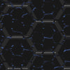 Blue Printara Layered Hex Blue Vinyl Wrap