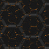 Orange Printara Layered Hex Orange Vinyl Wrap