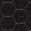 Red Printara Layered Hex Red Vinyl Wrap
