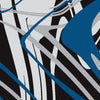 Blue Tiger Printara Liquid Smoke Blue Tiger Vinyl Wrap