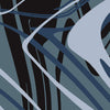 Navy Printara Liquid Smoke Navy Vinyl Wrap