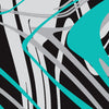 Tiffany Blue Tiger Printara Liquid Smoke Tiffany Blue Tiger Vinyl Wrap