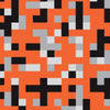 Orange Tiger Printara Jumbo Pixel Orange Tiger Vinyl Wrap