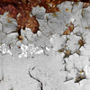 3D White Printara Rust 3D White Vinyl Wrap