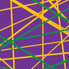 Mardi Gras Printara Scattered Lines Mardi Gras Vinyl Wrap