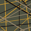 Militant Yellow Printara Scattered Lines Militant Yellow Vinyl Wrap