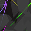 Elite Black Volume Printara Shattered Laser Elite Black Volume Vinyl Wrap