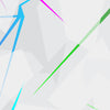 Elite White Retro Printara Shattered Laser Elite White Retro Vinyl Wrap