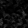 Grayscale Printara Skull Grayscale Vinyl Wrap