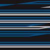 Blue Tiger Printara Speed Shapes Blue Tiger Vinyl Wrap