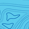 Blue Printara Topographic Blue Vinyl Wrap