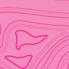 Pink Printara Topographic Pink Vinyl Wrap