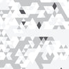 Snow Printara Large Triangle Snow Vinyl Wrap