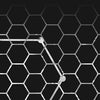 White Printara Vivid Hex White Vinyl Wrap