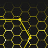 Yellow Printara Vivid Hex Yellow Vinyl Wrap
