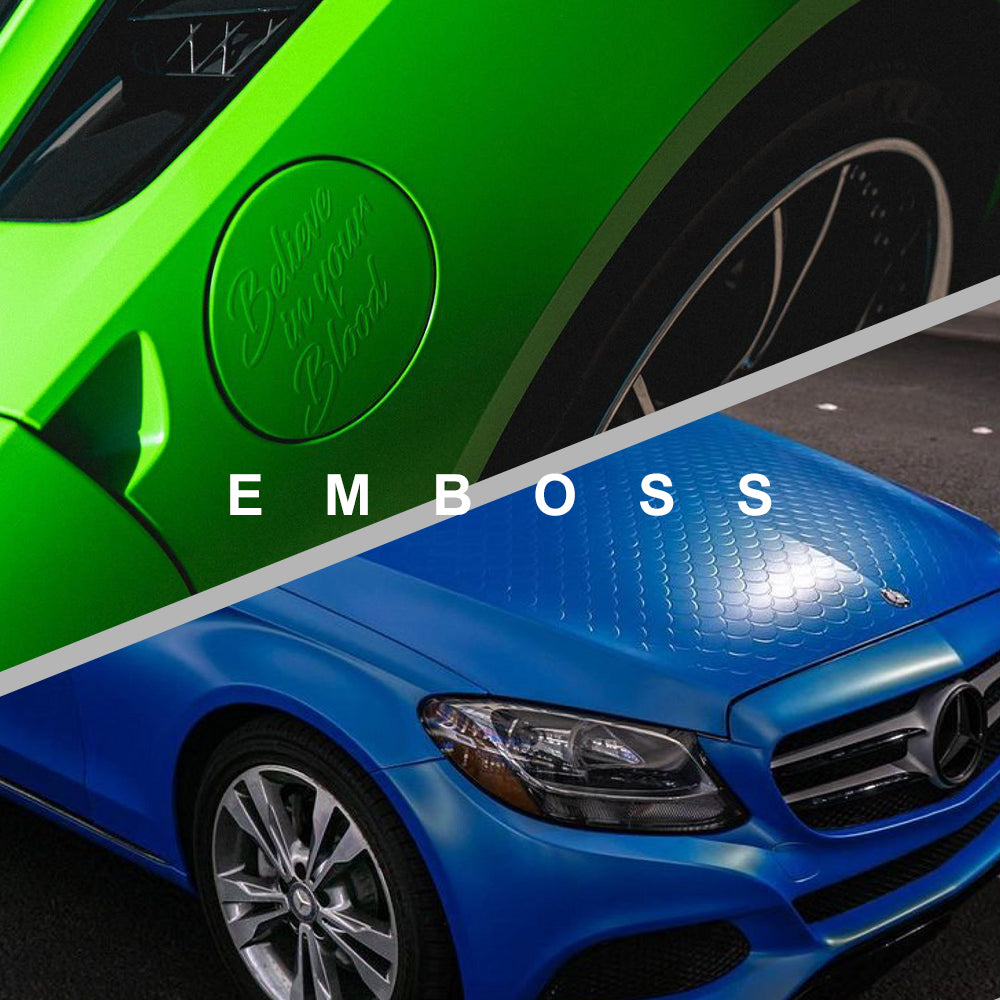 emboss decals