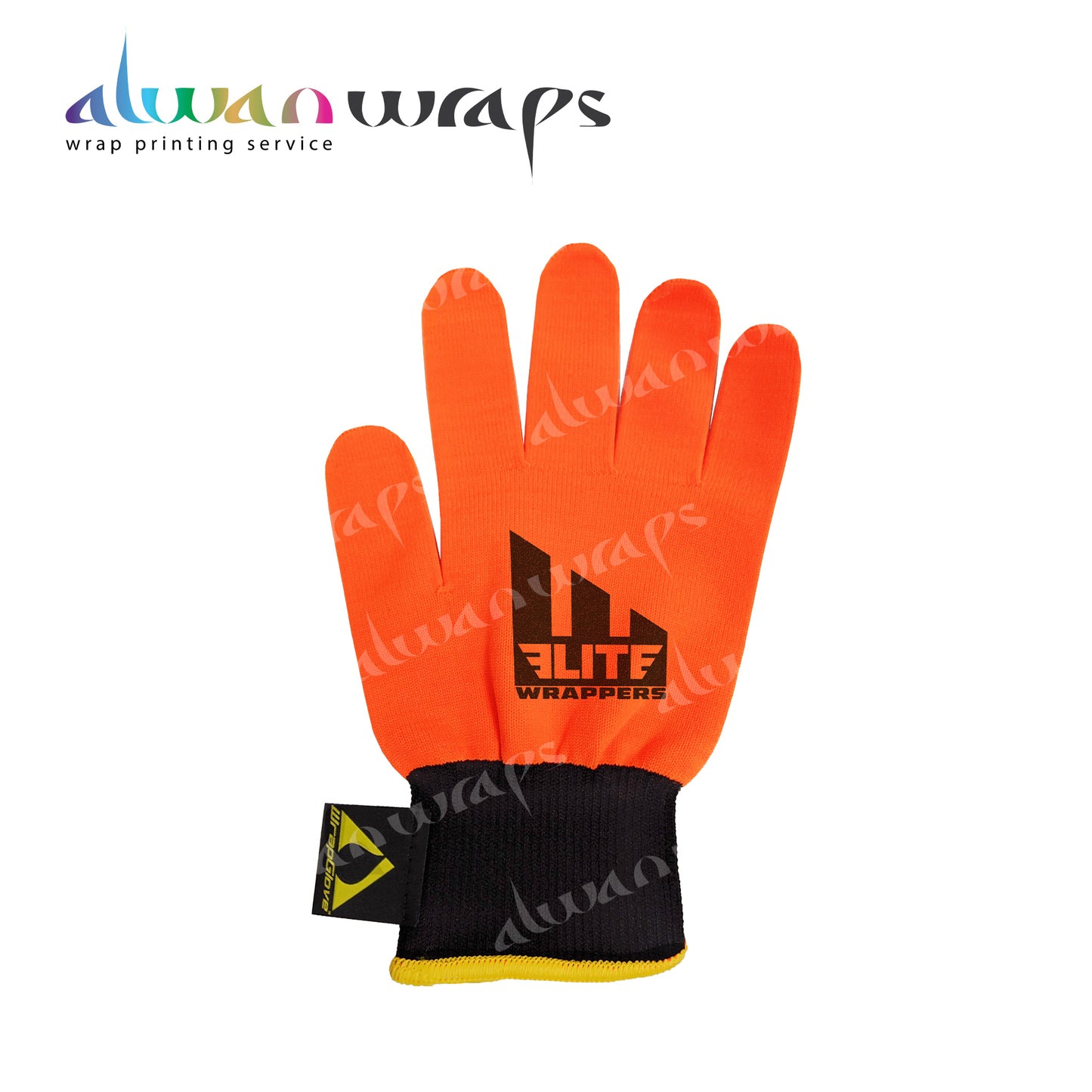 Elite Wrappers Gloves Neon Orange