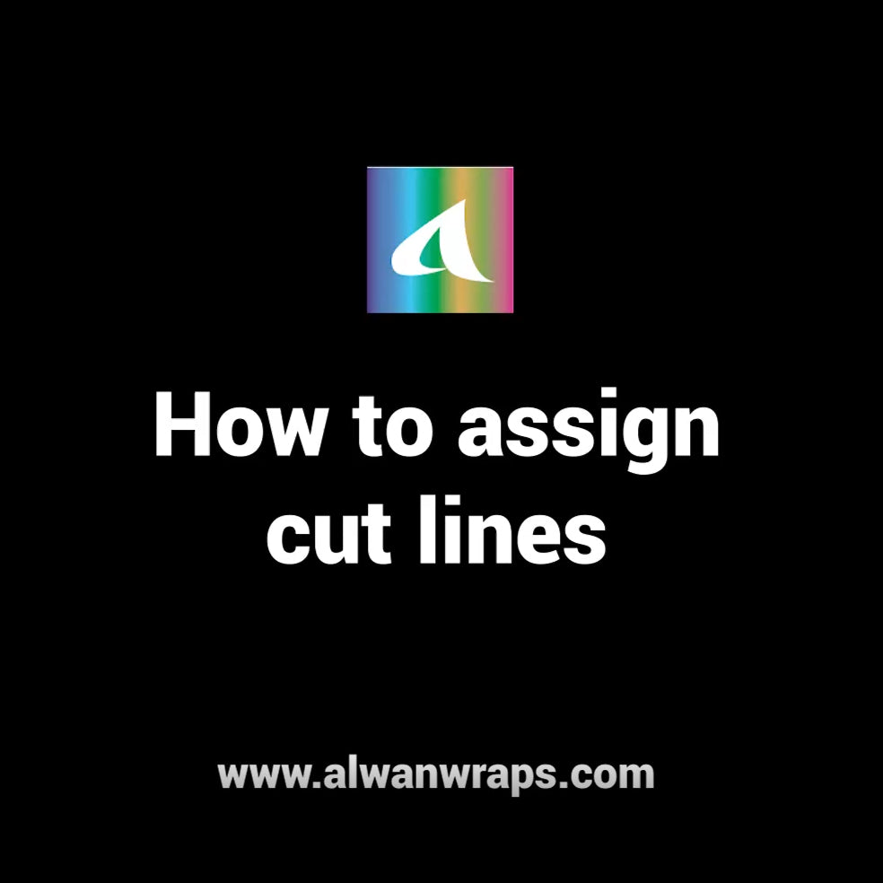 How to assign cut lines