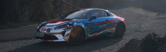 custom printed chrome wrap