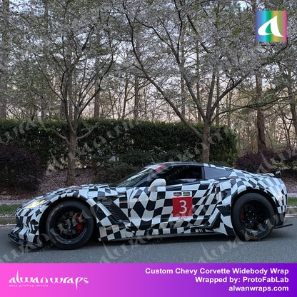 corvette replica wrap