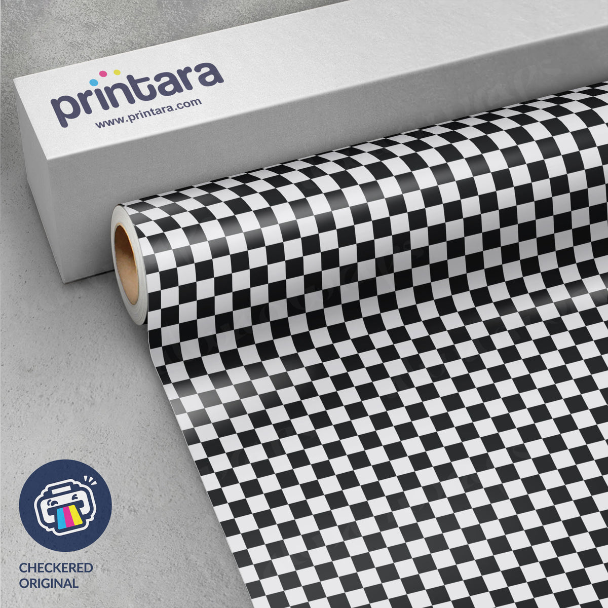 Checkered Original Vinyl Wrap