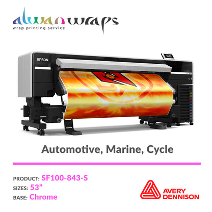 Avery Dennison Printable Conform Chrome Vinyl Wrap Film