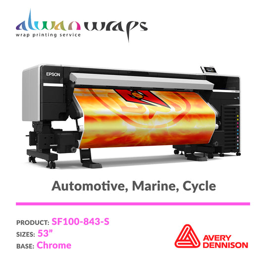 Avery Dennison Printable Conform Chrome Vinyl Wrap Film