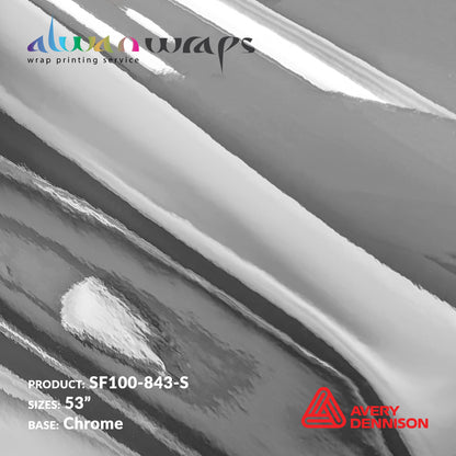 Avery Dennison Printable Conform Chrome Vinyl Wrap Film