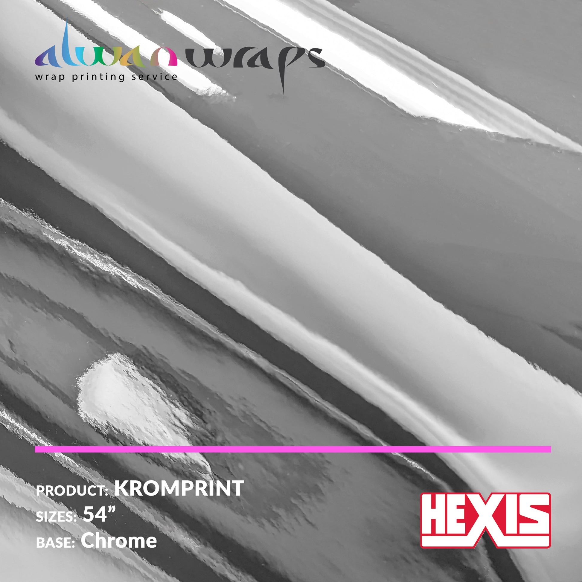 Printable Chrome Vinyl Avery Dennison Alwan Wraps
