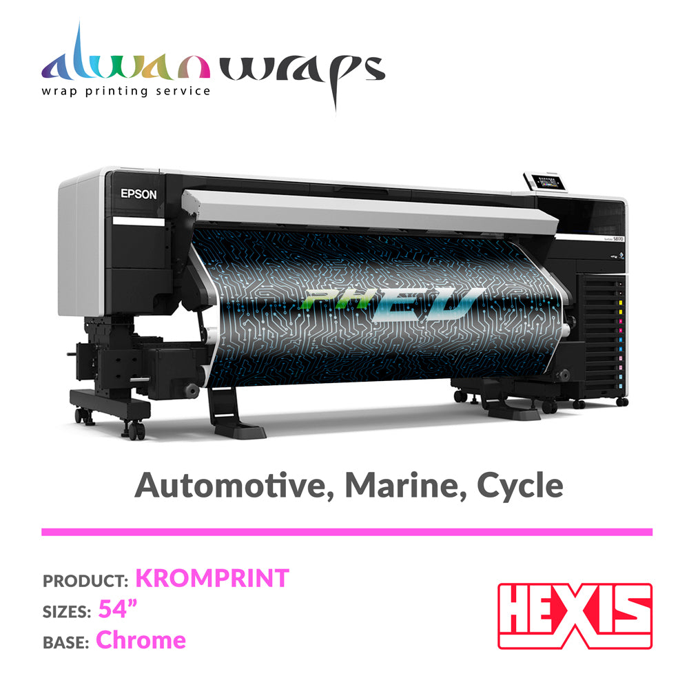 HEXIS Printable Chrome Vinyl Wrap Film