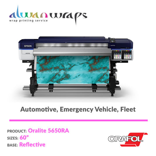 Orafol ORALITE 5650RA-60-010 Reflective Vinyl Wrap Film