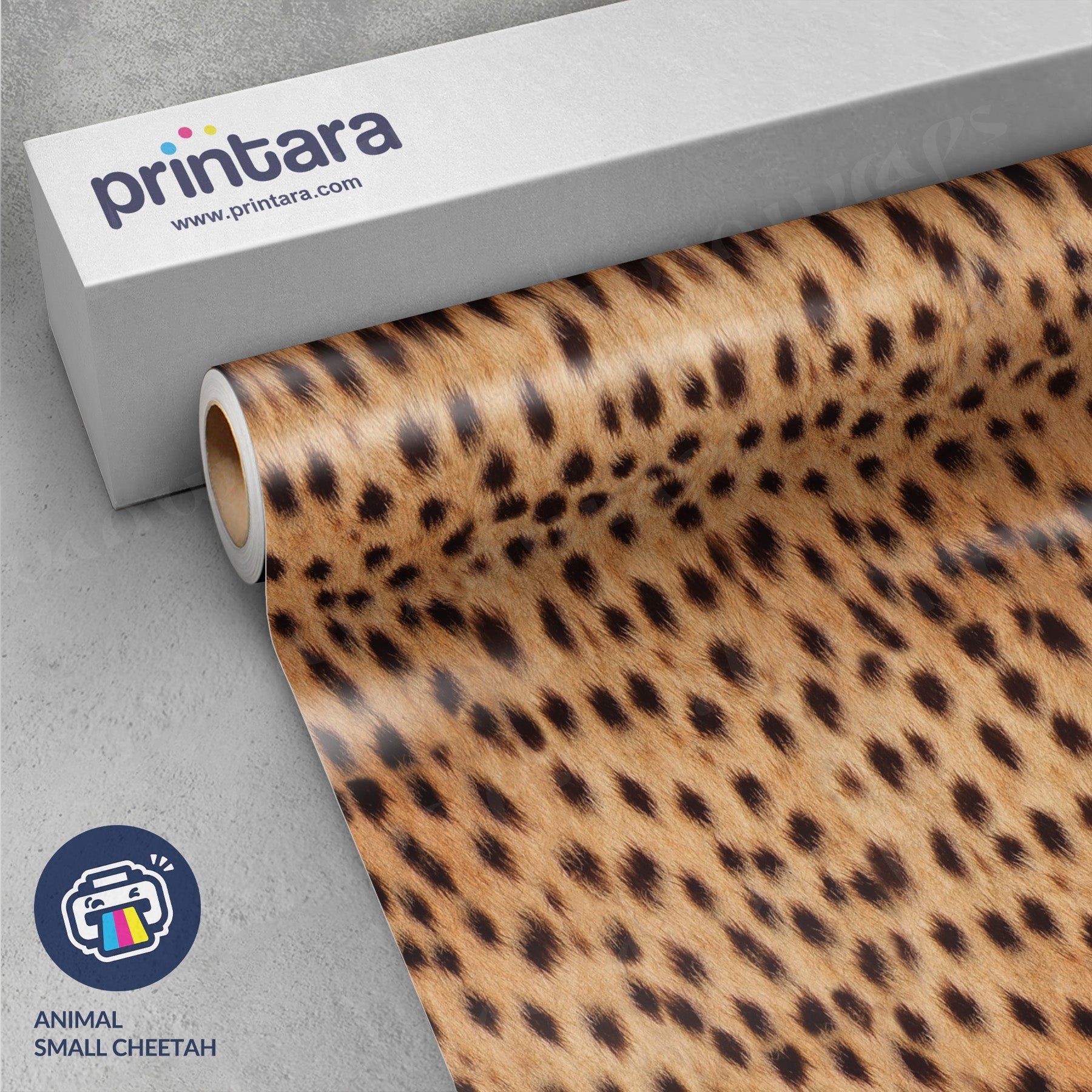 Animal Print Small Cheetah Vinyl Wrap