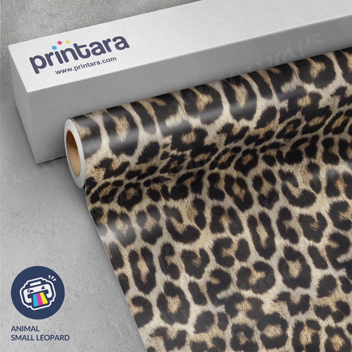 Animal Print Small Leopard Vinyl Wrap