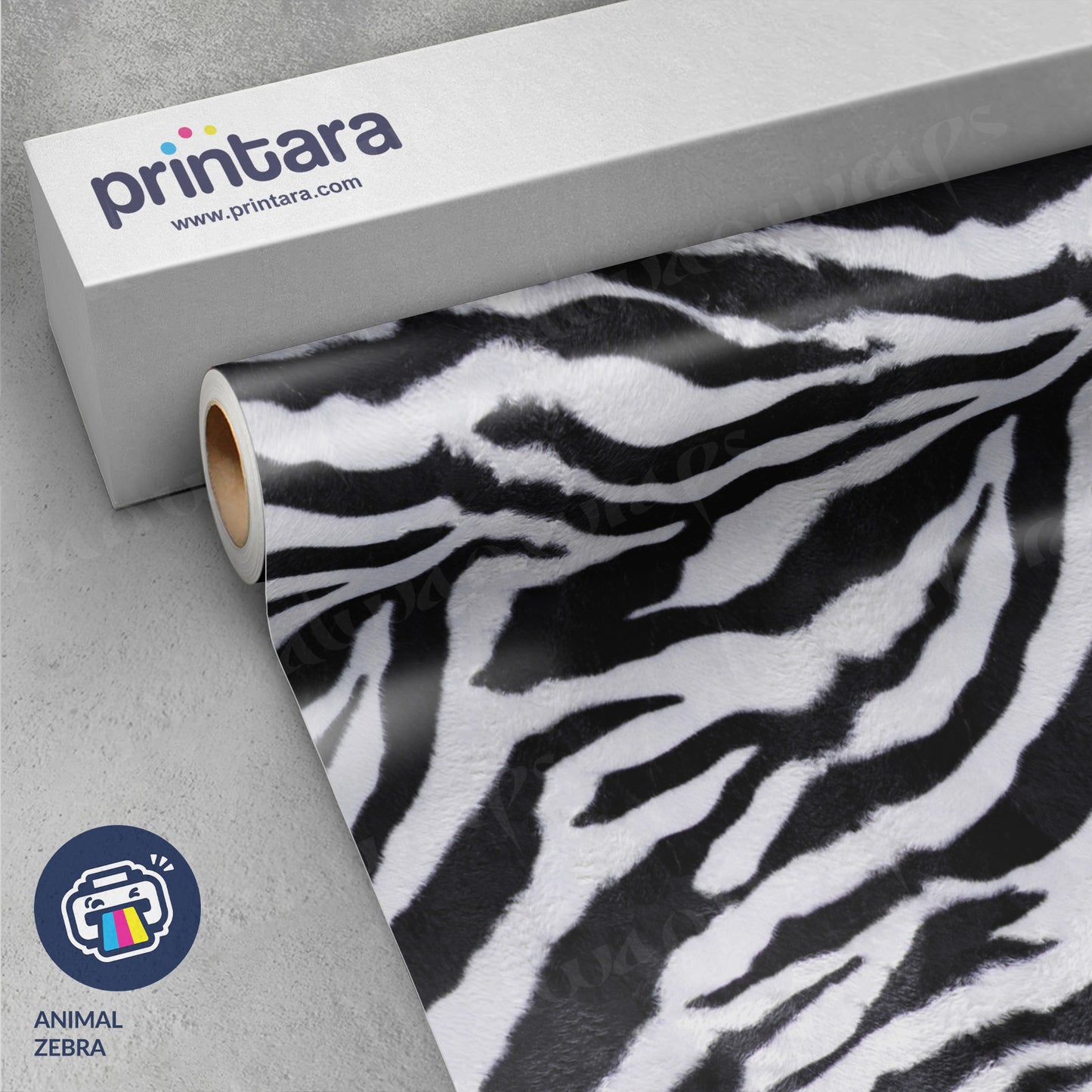 Animal Print Zebra Vinyl Wrap