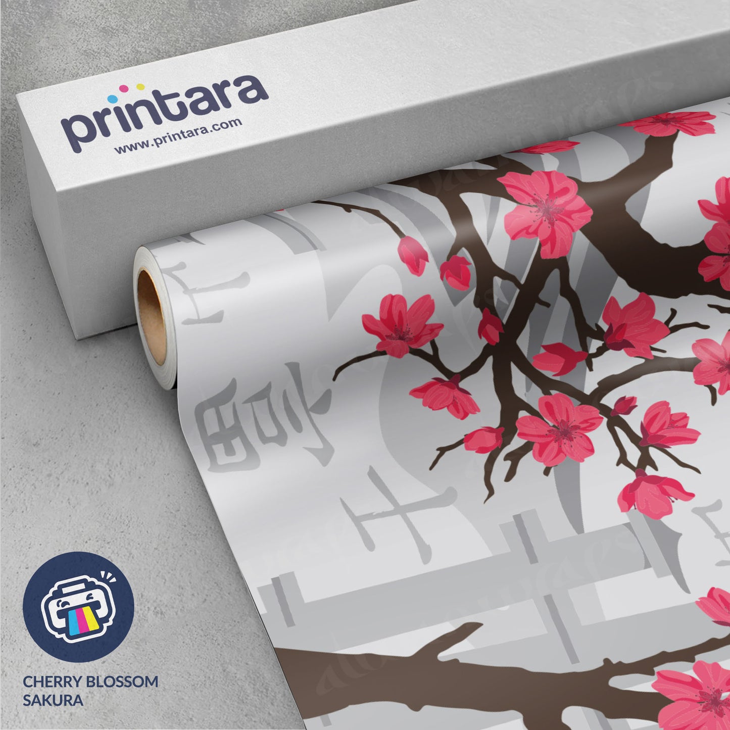 Printara Cherry Blossom Sakura Vinyl Wrap