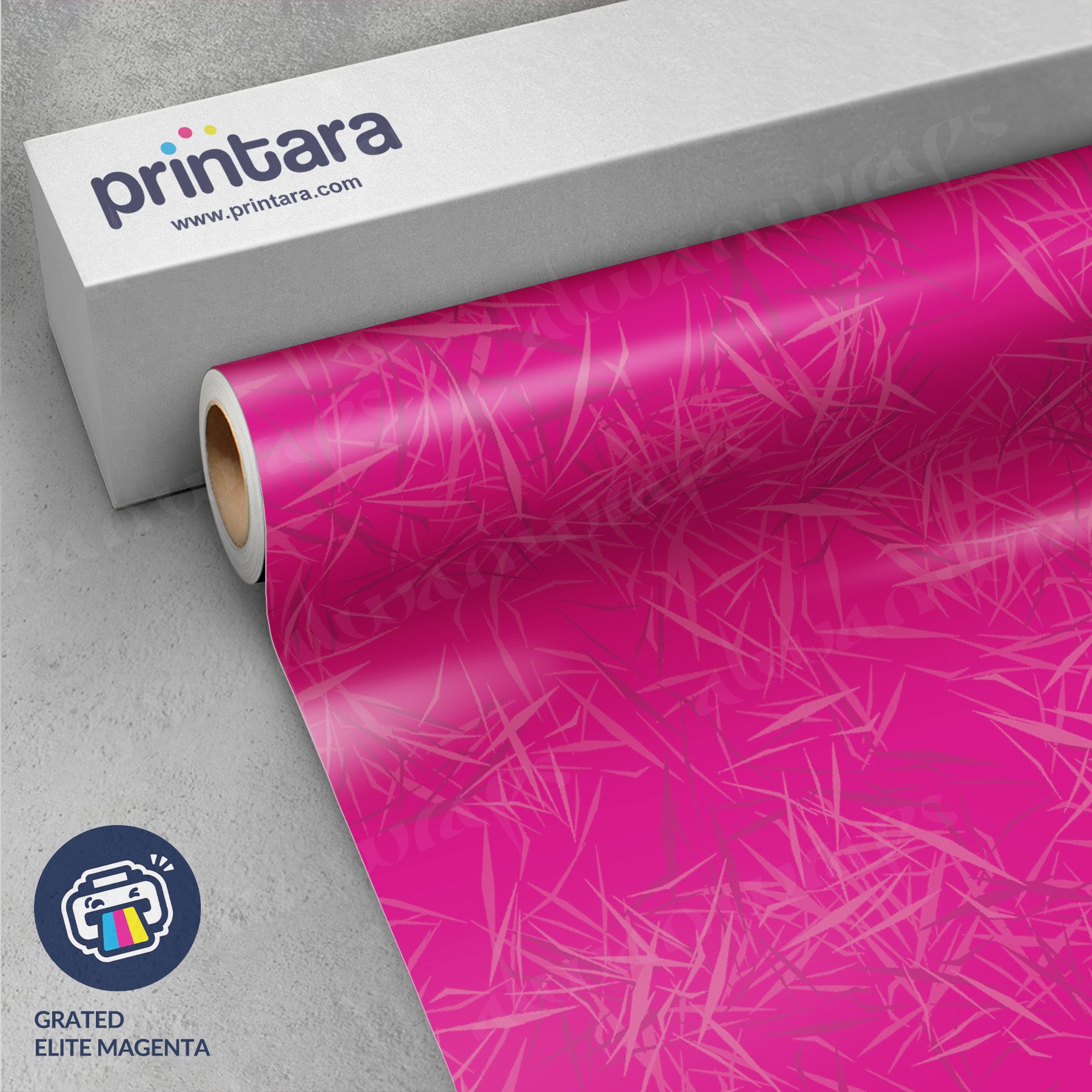 Grated Elite Magenta Vinyl Wrap