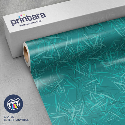 Grated Elite Tiffany Blue Vinyl Wrap