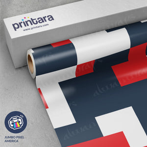 Jumbo Pixel America Vinyl Wrap