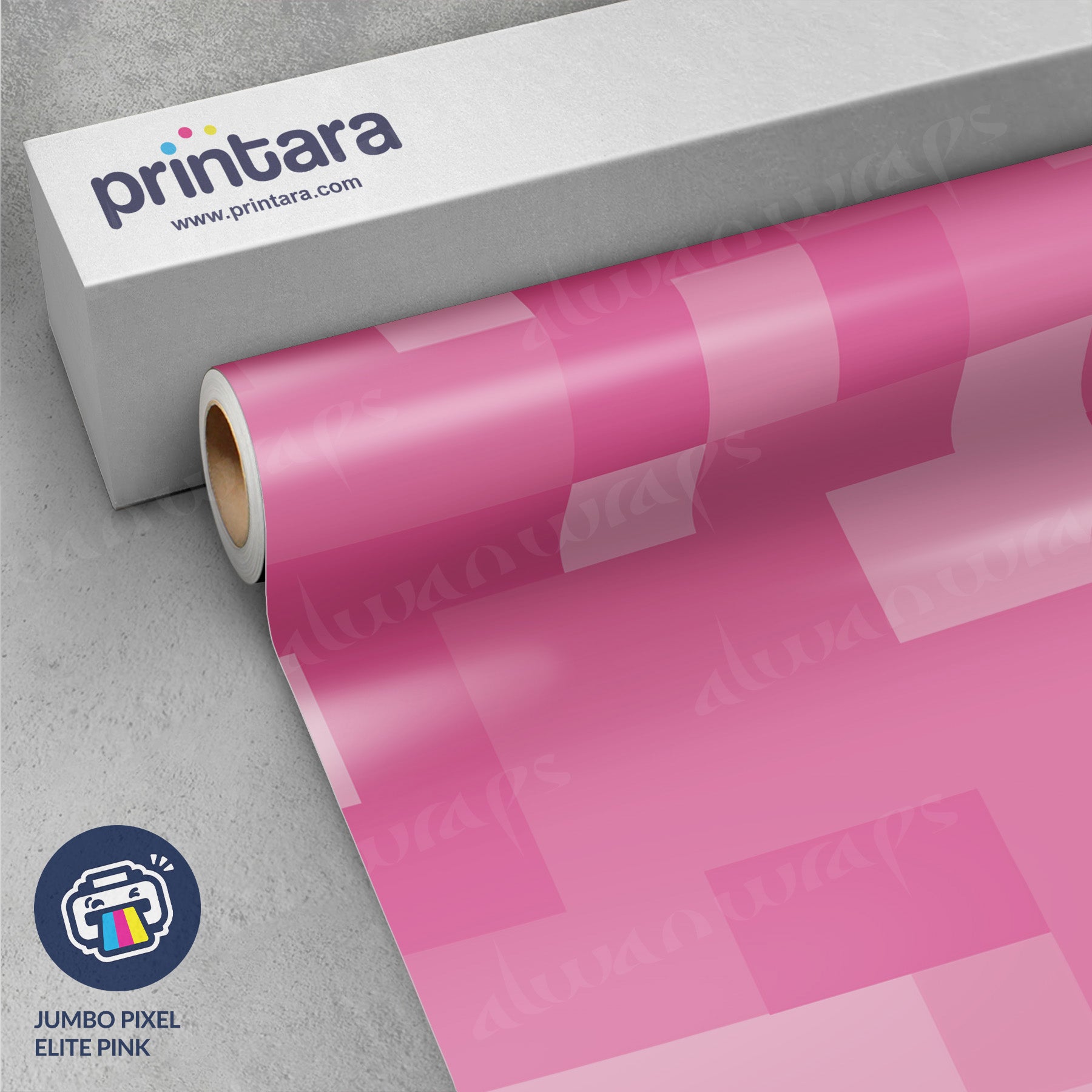 Jumbo Pixel Elite Pink Vinyl Wrap
