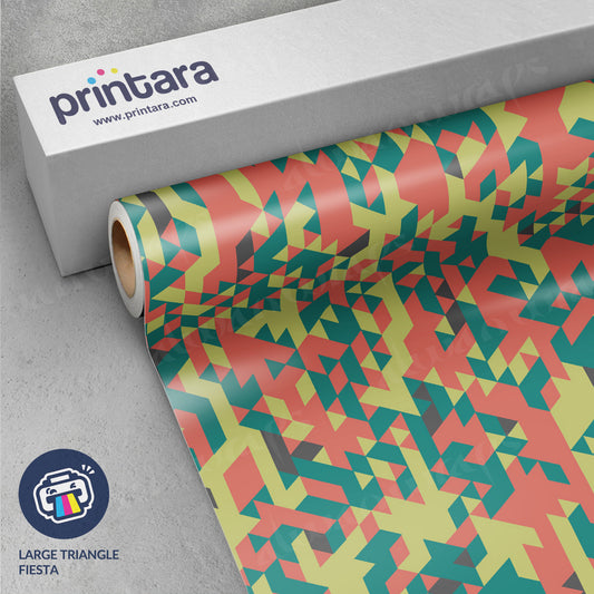 Large Triangle Fiesta Vinyl Wrap