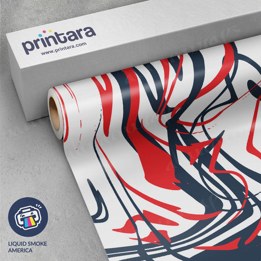 Liquid Smoke America Vinyl Wrap