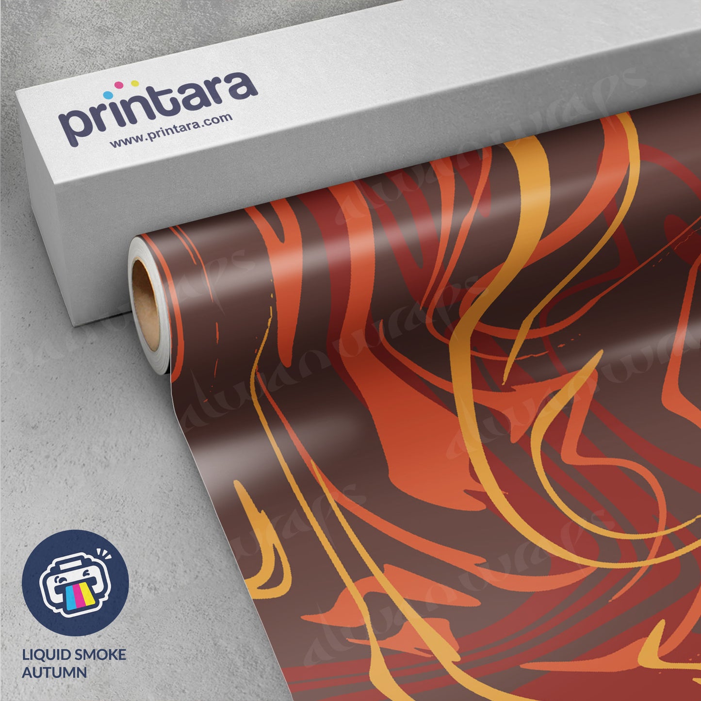 Liquid Smoke Autumn Vinyl Wrap